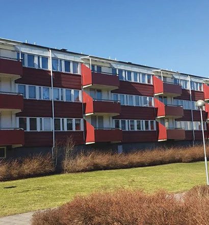 I Bergsjön är vi igång ihop med Nenov AB och ett ROT-projekt av ca 70 lägenheter för Familjebostäder.